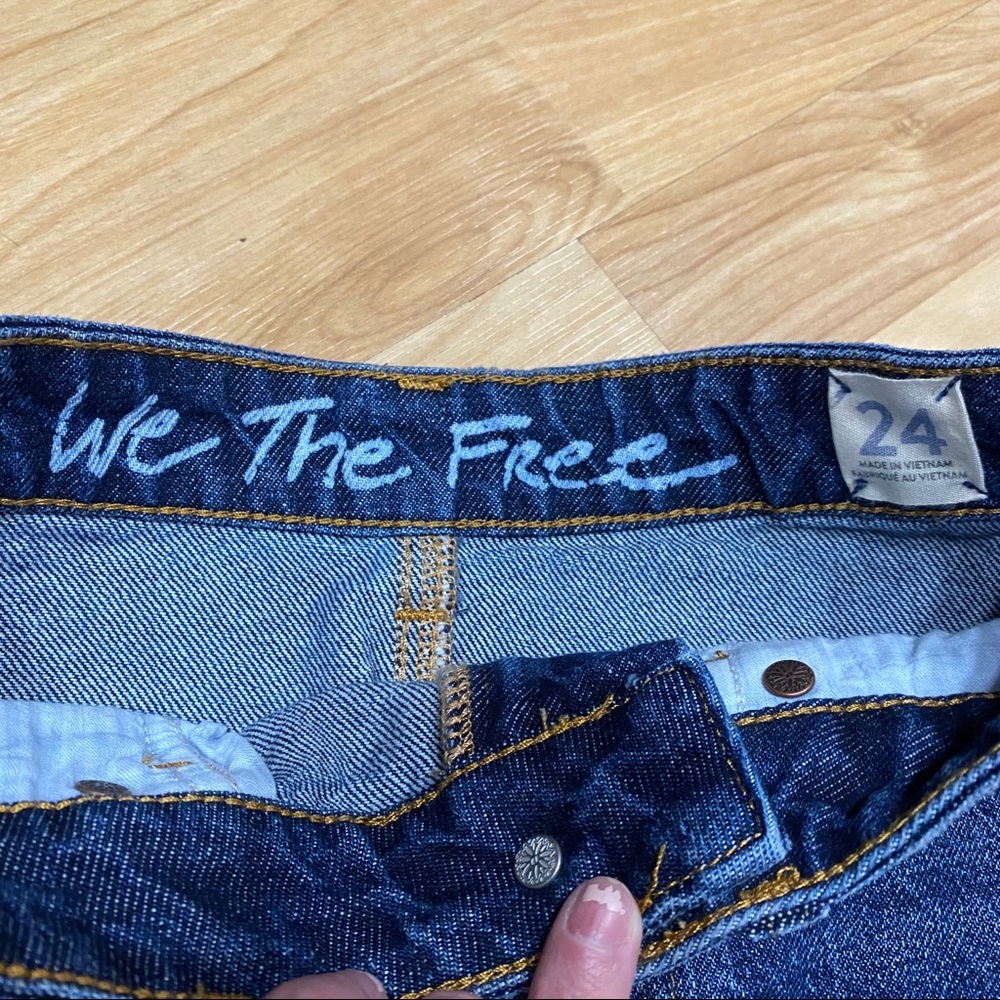 🆕 FREE PEOPLE BAILEY DENIM SKIRT - Picture 5 of 7